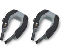 medisana NM 868 Almohada cervical con masaje por vibración, función térmica mejorada, masaje por vibración para cuello y hombros, almohada cervical a pilas para casa, la oficina o de viaje