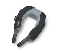 medisana NM 868 Almohada cervical con masaje por vibración, función térmica mejorada, masaje por vibración para cuello y hombros, almohada cervical a pilas para casa, la oficina o de viaje