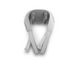 medisana NM 990 masajeador de cuello inalámbrico, masaje para espalda hombros y cuello, masajeador extra ligero e inalámbrico con batería recargable integrada, masaje de cuello portátil y manos libres