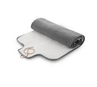 medisana OL 800 manta calefactora de exterior, manta térmica sin cable con 3 niveles de temperatura para viajar, con material suave y esponjoso, enrollable compacta y con bolsa de almacenamiento