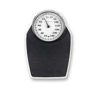 Medisana PSD bascula de baño mecánica, escala personal de hasta 150 kg, báscula analógica, diseño clásico y gran formato en un embalaje fácil abrir con cristal seguro reforzado