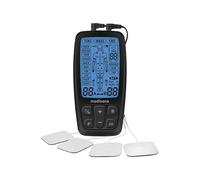 Medisana TT 205 TENS, aparato de corriente de estimulación EMS con 60 programas aparato profesional de electroterapia relajación muscular y alivio del dolor en espalda, cuello, hombros, abdomen