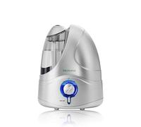 Medisana UHW Umidificador ultrasónico, purificador de aire para dormitorios, sala de estar, oficina y habitaciones infantiles, nebulizador para un mejor clima ambiental, 4.2 litros