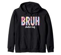 Medita diariamente Bruh Sudadera con Capucha