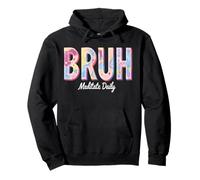 Medita diariamente Bruh Sudadera con Capucha