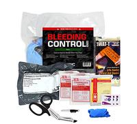 MediTac Paquete básico de control de sangrado Feat. Torniquete SWAT-T, vendaje de emergencia y vendaje de gasa comprimida, básico