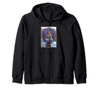 Meditación Budista Mandala Sudadera con Capucha