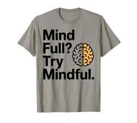 Meditación Consciente Diseño Cerebro Yoga Yogi Mindfulness Camiseta