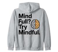 Meditación Consciente Diseño Cerebro Yoga Yogi Mindfulness Sudadera con Capucha