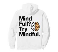 Meditación Consciente Diseño Cerebro Yoga Yogi Mindfulness Sudadera con Capucha