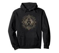 Meditación Mandala Budista Hindú Buda Zen Espiritual Sudadera con Capucha