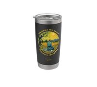 Meditación Mindfulness Yoga Zen Vaso térmico de acero inoxidable de doble pared