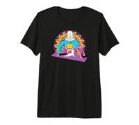 Meditación Mujeresl Yoga Mandala Cat Pilates Gato Camiseta Premium