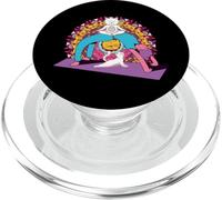 Meditación Mujeresl Yoga Mandala Cat Pilates Gato PopSockets PopGrip para MagSafe