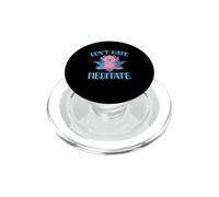 Meditación No odies Meditar Cerditos PopSockets PopGrip para MagSafe