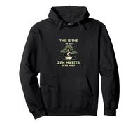 Meditación Paz Mente Maestro Zen En El Mundo Sudadera con Capucha