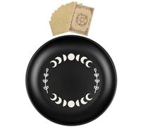 Meditación Ritual Bowl - S Herramienta de adoración piritual | Titular religioso BowlsVintage placa de oración decoración ceremonial | Plato de oferta simbólica | For Manifestation Praying Tradition