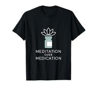 Meditación sobre medicación Lotus Yoga Mindfulness Diseño Camiseta