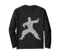 Meditación Tai Chi Artes Marciales Equilibrio Zen Manga Larga