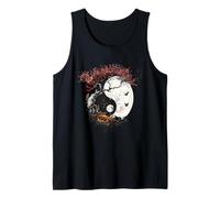 Meditación Yin Yang Árbol Sakura Budismo Taiji Tai Chi Zen Camiseta sin Mangas