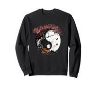 Meditación Yin Yang Árbol Sakura Budismo Taiji Tai Chi Zen Sudadera