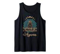 Meditación Yoga Lunar Fases Letting Go Hardest Asana Camiseta sin Mangas