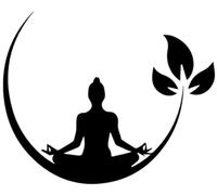 Meditación Yoga Metal Decoración Moderna Zen Arte Escultura Colgante 3D Letrero De Pared Hogar Oficina Dormitorio Jardín Sala Estar Interior Decoración Aire Libre Navidad Estudios De Yoga 50cm