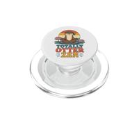 Meditación Yoga Totally-Yoga-Zen Pilates Cartoon Zen-Yoga PopSockets PopGrip para MagSafe