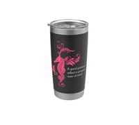 Meditaciones de yoga Gráfico del caballito de mar Vaso térmico de acero inoxidable de doble pared