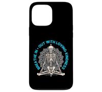 Meditar Esqueleto Mindfulness Yoga Amor Espiritual Amante Bondad Carcasa para iPhone 13 Pro MAX