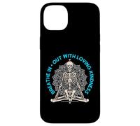 Meditar Esqueleto Mindfulness Yoga Amor Espiritual Amante Bondad Carcasa para iPhone 14 Plus