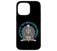 Meditar Esqueleto Mindfulness Yoga Amor Espiritual Amante Bondad Carcasa para iPhone 14 Pro MAX