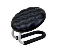 Meditation Bench, Ergonomic Kneeling Stool with Soft Cushion, Japanese-Style Meditation Seat for Yoga Zen Mindfulness Relaxation Reading Seniors Beginners Daily Sitting Practice 27,5 x 27,5 x 24 cm
