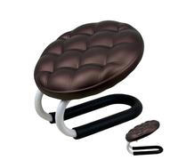Meditation Bench, Ergonomic Kneeling Stool with Soft Cushion, Japanese-Style Meditation Seat for Yoga Zen Mindfulness Relaxation Reading Seniors Beginners Daily Sitting Practice 27,5 x 27,5 x 24 cm