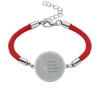 Meditation bs Wise Blessing - Pulsera de cuerda roja hecha a mano