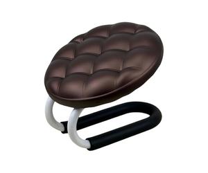 Meditation Chair For Mindfulness And Yoga, Wooden And Leather Cushion Stool 27.5x27.5x24cm, Comfortable Kneeling Seat For Children Ánd Adults, Prayer Or Zen Sitting, Sturdy Sponge Lightweight 950g