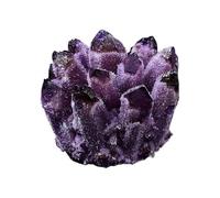 Meditation Crystals Cluster Ornaments - Spiritual Home Decor | Raw Gemstonee Rock Decorations for Relaxation, Positive Energy Healing, Decorative Stone Display for Office, Shelf, Tabletop, Gift