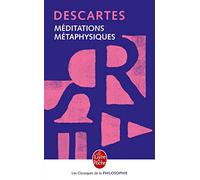 MEDITATIONS METAPHYSIQUES.: Méditations de philosophie première : meditationes de prima philosophia, français et latin