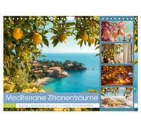 Mediterrane Zitronenträume (Wandkalender 2027 DIN A4 quer), CALVENDO Monatskalen