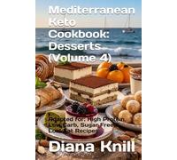 Mediterranean Keto Cookbook: Desserts (Volume 4): Adapted for: High Protein, Low Carb, Sugar Free & Low-Fat Recipes