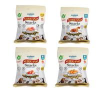 Mediterranean Natural Serrano Snacks para Perros 24X100 GR Mixes (Mar Y Montaña)