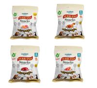 Mediterranean Natural Serrano Snacks para Perros 24X100GR Mix (Mar Y Montaña)