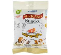 MEDITERRANEAN NATURAL Snacks Serrano Jamón para Perros, 85 gr (Pack of 1)