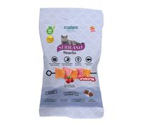 Mediterranean Natural Snacks Serrano Salmón y Atún Urinary para Gatos 50 gr