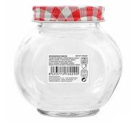 Mediterraneo Tarro Vidrio 280 ml 9,2 x 7,1 x 9,3 cm (48 Unidades)