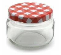 Mediterraneo Tarro Vidrio 7 x 7 x 5,5 cm (24 Unidades)