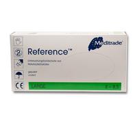 Meditrade GmbH Referencia, Guantes de examen de piel suave, M (1 paquete de 100 guantes)