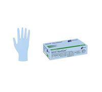 'meditrade Guantes de nitrilo "nextgengr.L, sin talco, color azul claro, 100 unidades)
