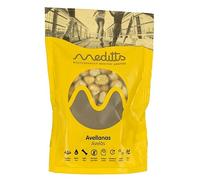Meditts - Almendras Peladas 125 gr | Enteras y Crudas | Sin Cáscara | 100% Naturales y Sin Conservantes | Ricas en Proteínas, Fibra y Grasas Saludables | Ingrediente Versátil para Cocina y Repostería