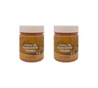 Meditts - Crema de Almendras Peladas Pack 2 x 750 gr | 1500 gr de Mantequilla de Almendras 100% Natural | Sin Azúcar Añadido | Apta para Dieta Keto, Vegana y Vegetariana.